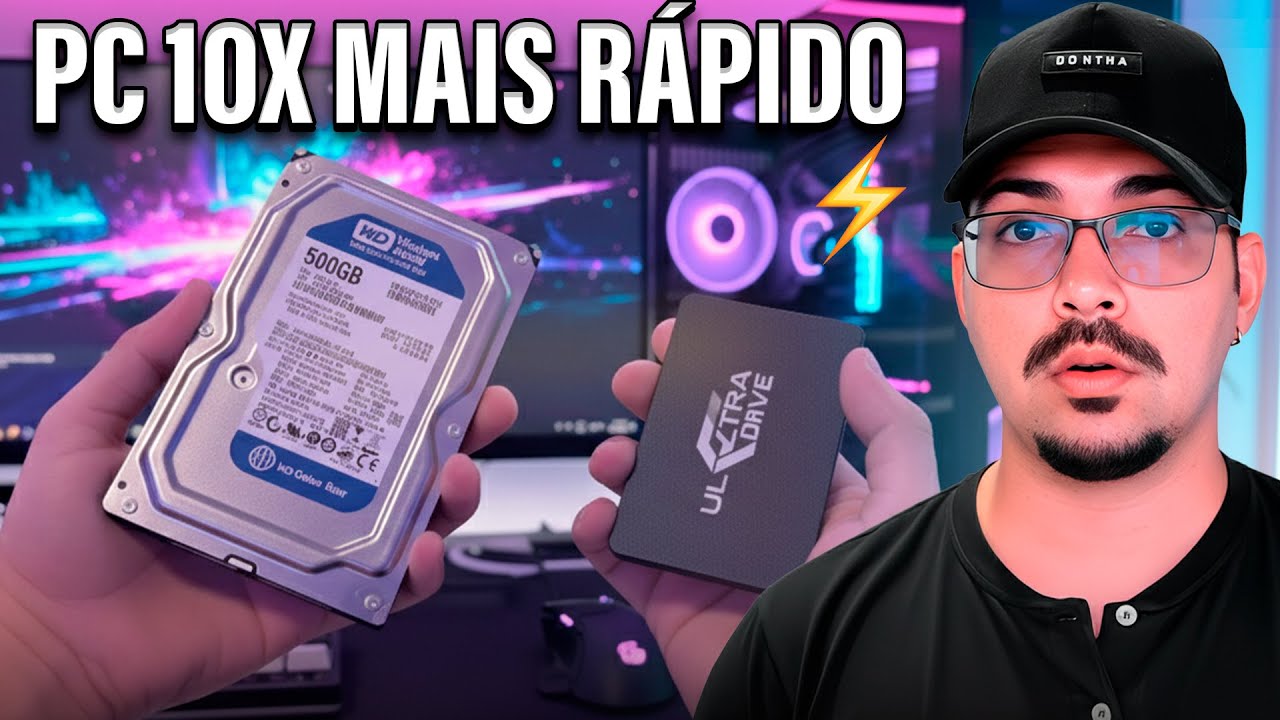 PC WINDOWS 10X MAIS RÁPIDO ⚡Como passar o Windows do HD pro SSD (Sem perder NADA)
