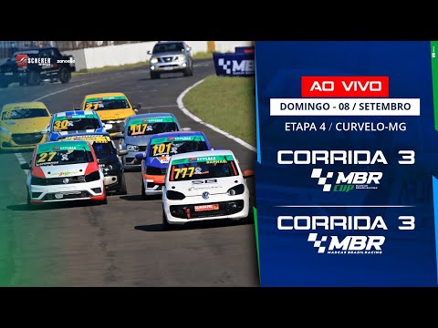 AO VIVO CORRIDA 3 - CURVELO CIRCUITO DOS CRISTAIS - TRANSMISSÃO ETAPA 4  - Marcas Brasil Racing