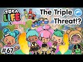 Toca Life City | The Triple Threat!? 🔥 #67 (Dan and Nicole Series)