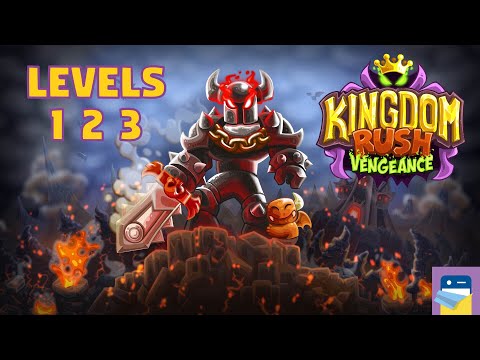 Kingdom Rush Vengeance: Levels 1 2 3 3-Star Walkthrough & iOS Android Gameplay (by Ironhide) - YouTube