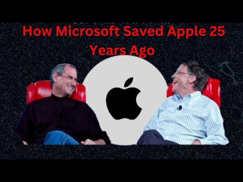 How Microsoft Saved Apple From Bankruptcy 25 Years Ago? | Steve Jobs And Bill Gates