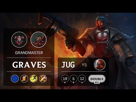 Graves Jungle vs Gragas - EUW Grandmaster Patch 9.7