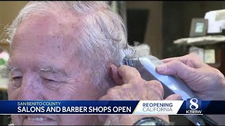 'I've been ready'; customers book up Hollister barber shop