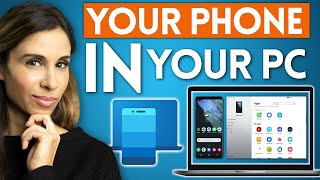 How to Mirror Phone on PC to Boost Your Productivity 📲 Your Phone App for Windows 10
