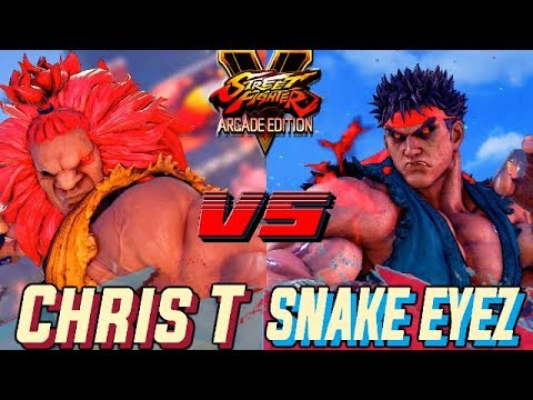 SFV AE 💥 Chris Tatarian (Akuma) VS Snake Eyez  (Kage) 🔥FIRST TO 3🔥