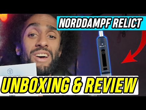 Unboxing the Relict Vaporizer from Norddampf | What can it really do?