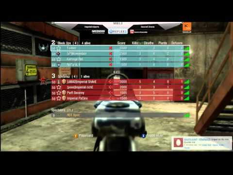 Imperial vs Second2none  MB3.3 - Reflex GT #4 Call of Duty Blackops