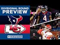 Houston Texans vs. Kansas City Chiefs | NFL Playoffs: Division Round Preview | CBS Sports HQ