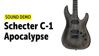 Video thumbnail for Schecter C-1 Apocalypse - Sound Demo (no talking) by Guitar Bonedo