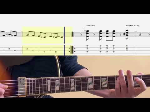 Minor 2-5-1 in Dm Jazz Exercises - Pat Martino, George Benson Style