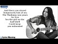 Joan Baez Diamonds And Rust Lyrics Meaning