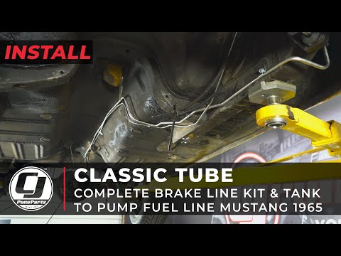 Project Betty | Classic Tube Complete Brake and Fuel line for 1965-1966 Mustangs