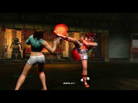 Tekken 6 Xiaoyu Destroys Asuka(Barefoot)