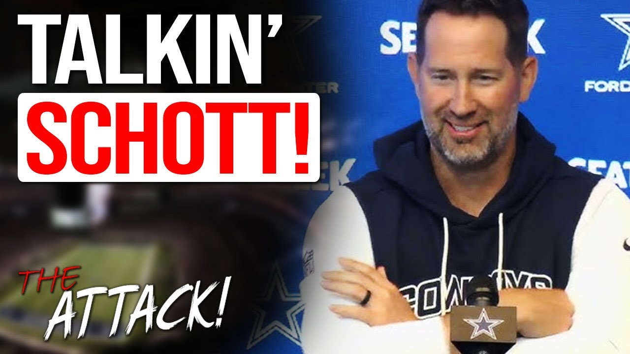 Cowboys’ Brian Schottenheimer SOUNDS OFF on “COMPETITION ACROSS ROSTER”, George Pickens, & More!