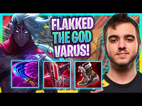 FLAKKED IS A GOD WITH VARUS! | HRTS Flakked Plays Varus ADC vs Samira! | Preseason 2023
