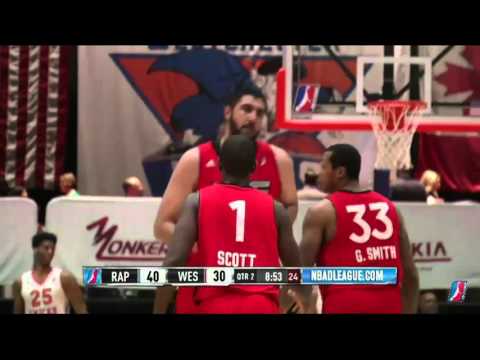 Raptors 905 Highlights: Sim Bhullar Alley-Oop - February 17, 2016
