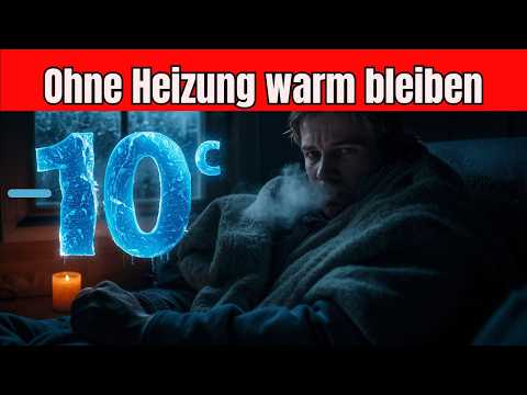 Cold shock in winter – How to survive without heating and electricity