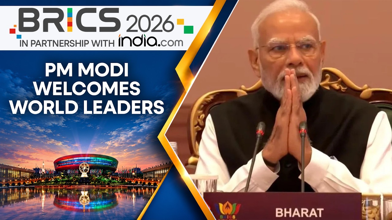 PM Modi Shares Message Of Unity At BRICS Summit: 'We Take Everybody Forward' | WION BREAKING