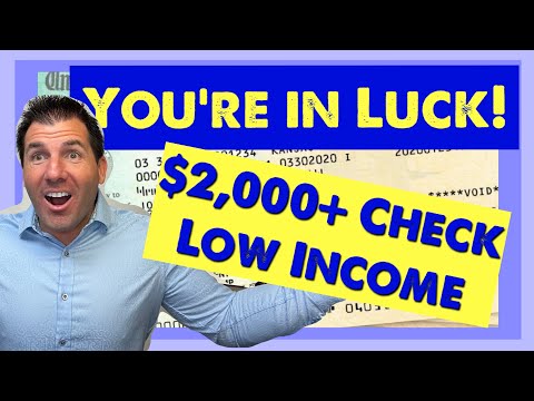 Low Income? $2,000+ 4th Stimulus Check: You're in Luck!