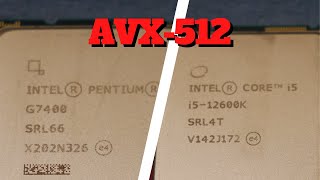 [情報] 教你如何區分支援AVX512的Alder Lake CPU