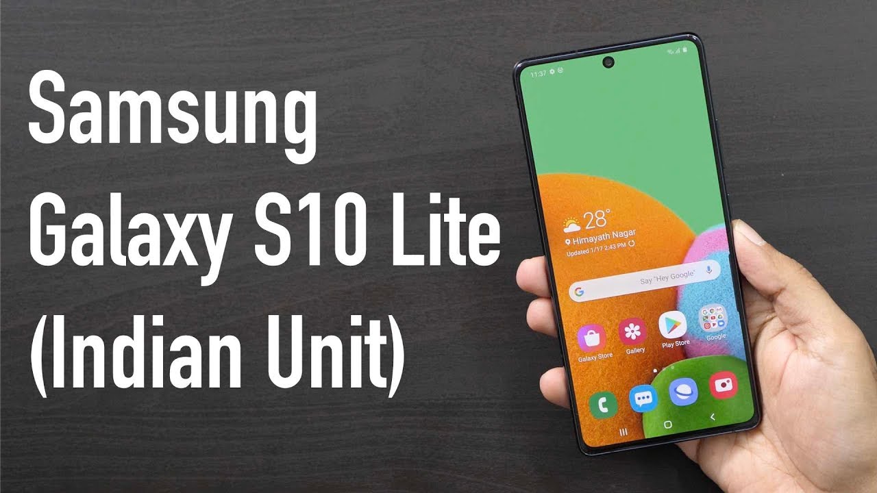 Samsung Galaxy S10 Lite Hands On Impressions & Overview