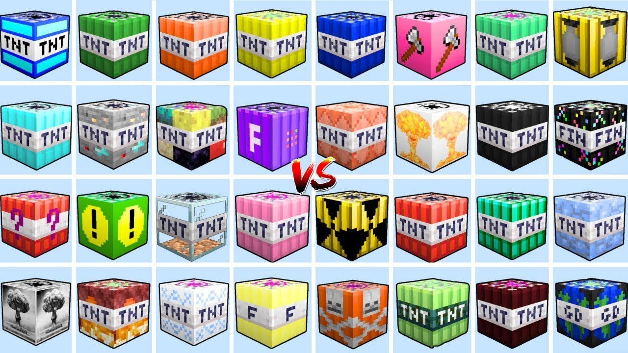Which is the most powerful Minecraft TNT?