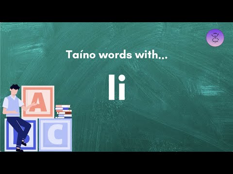 Taíno words with Ii