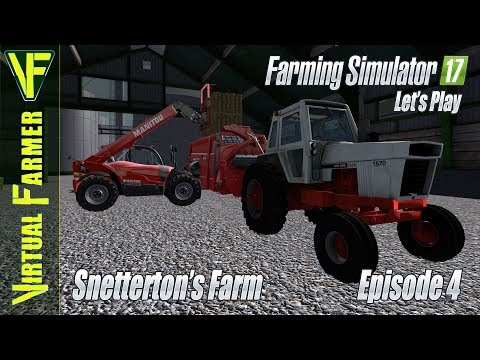 Let's Play Farming Simulator 17 - Snetterton's Farm, Episode 4: Straw for the Animals