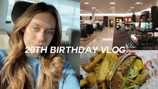 vlog: 20th birthday shopping day! 🧁