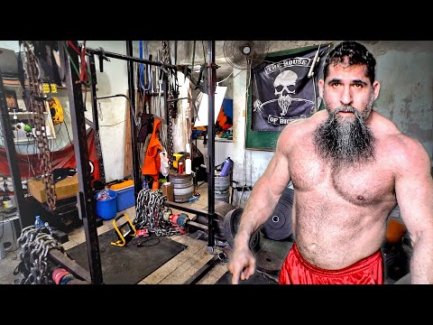 HARDCORE HOME GYMS Ep. 6 - HOUSE OF BICEPS (Cyprus) with Clint Darden