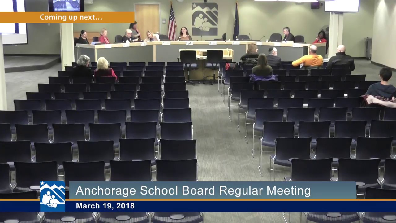 Regular Board Meeting - March 19, 2018