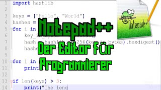 Notepad++ - Der Editor für Programmierer