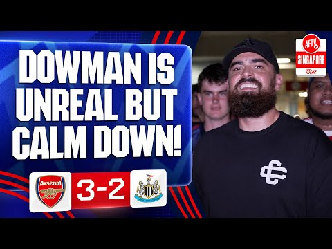Max Dowman Is Unreal But Calm Down! @TurkishLDN | Arsenal 3-2 Newcastle