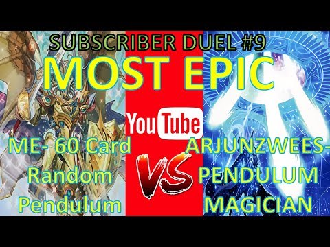 MOST EPIC SUBSCRIBER DUEL #9- ME- MASTER PEACE PENDULUMS vs ARJAN ZWEERS- PENDULUM MAGICIAN