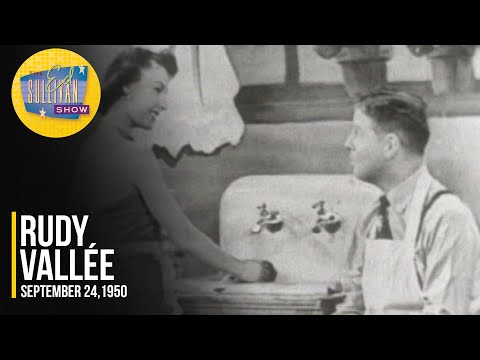 Rudy Vallée "Let's Put Out The Lights (And Go To Sleep)" on The Ed Sullivan Show