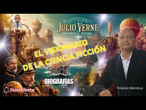 Julio Verne |  El Visionario de la Ciencia Ficción | Rolando Mendoza #julioverne