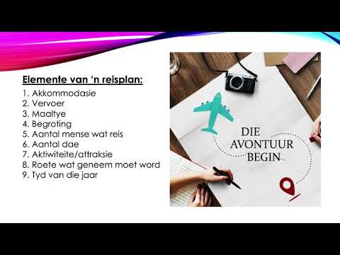 TOERISME GRAAD 12: 20 April 2020 - periode 8 (20128)