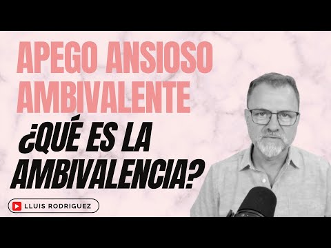 What is ambivalence like when we talk about anxious-ambivalent attachment?