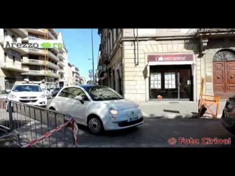 Lavori in corso in Piazza Guido Monaco e circolazione contromano