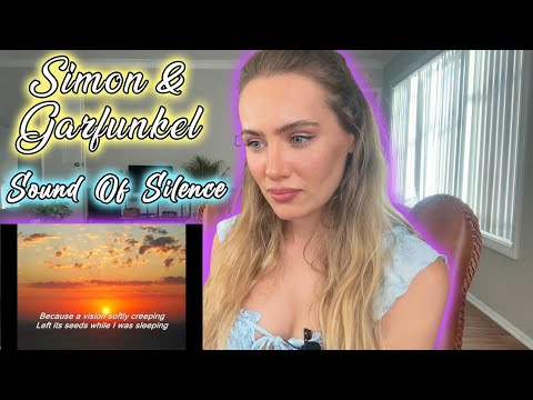 Simon & Garfunkel-Sound Of Silence!!!  Russian Girl First Time Hearing!!!