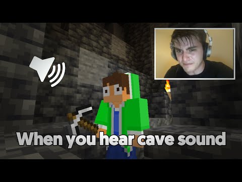When you hear cave sound😨😅 - OpenZane