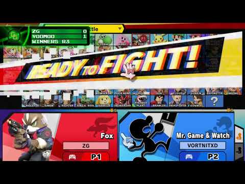 Ultimate FreeFall #39 - ZG (Fox) VS Yoomoo (Pokemon Trainer/G&W) - WR3