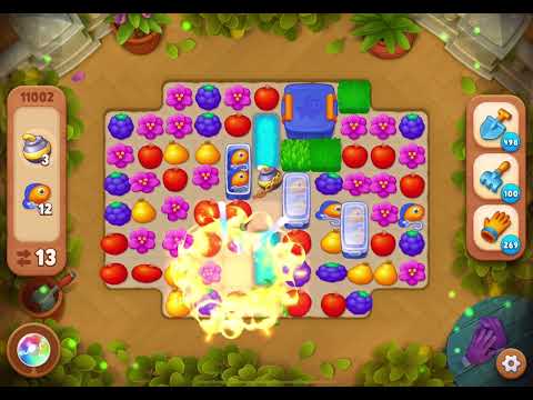 GardenScapes Level 11002 no boosters