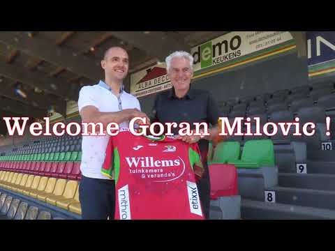 Nieuwe speler Goran Milovic