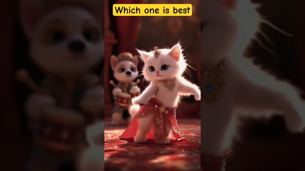 Kitty The Beautiful dancer. #ai #dance #cutecat #funny #animals #cat