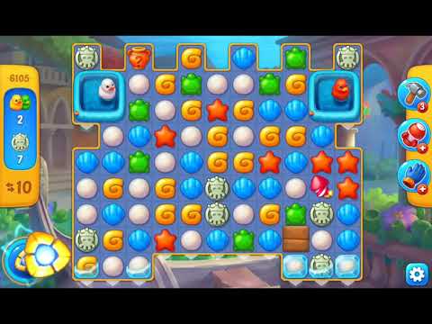 Fishdom 2021 - Level 6105   #playrix #fishdom #gaming