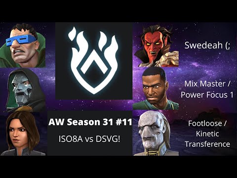 7 Fights! Super Clean War! AW Season 31 #11. ISO8A vs DSVG!