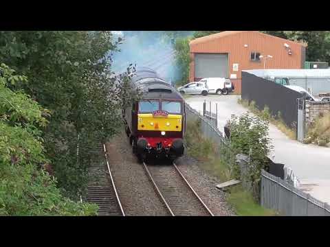 57010/ 57012 0m50 Carnforth Steamtown - Hellifield Goods Loop / 0m51 Return, 1st September 2022