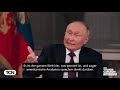 Tucker Carlson Putin Interview About Nordstream Mit Deutschen Untertiteln