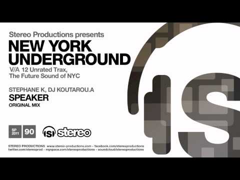 Stephane K, DJ Koutarou.A - Speaker (Original Mix)